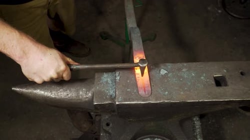 Blacksmith Metal Forging in 4k