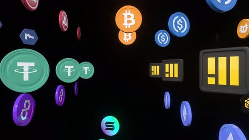 Túnel de criptomonedas 4k