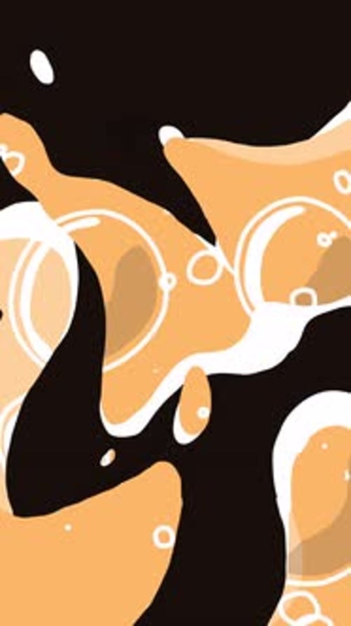 Dynamic Organic Fluid Shape Reveal Animation