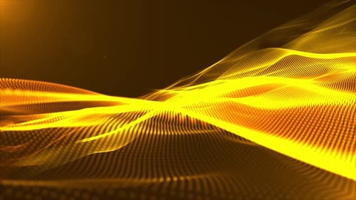 Particles Wave Background Loop V11