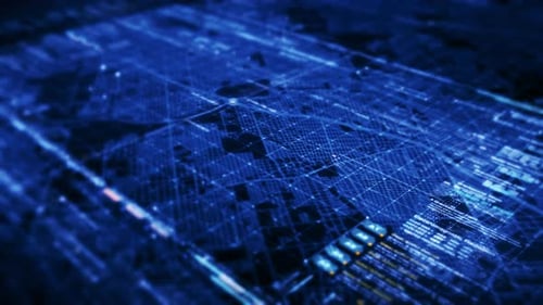 Erweiterte DataMatrix-Stadtplansimulation HUD 11