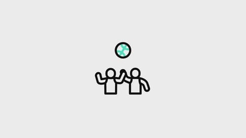 Basket Ballplayers Animated Icon