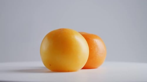 Yellow Plums Close Up Natural Fruit for Fresh Juice