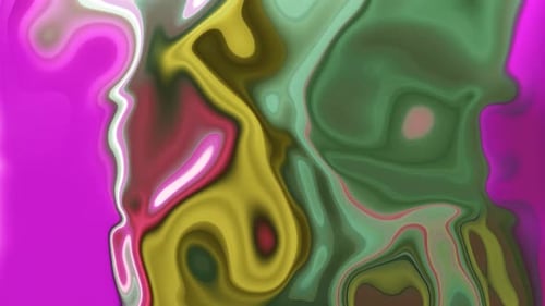 Fond animé liquide abstrait ondulé dégradé