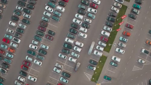 The Movement of Cars in the Parking Lot