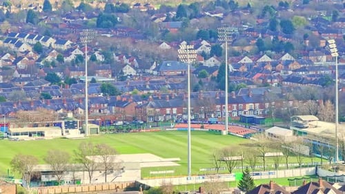 Una de las mejores imágenes del estadio de críquet del condado de Leicestershire, Reino Unido
