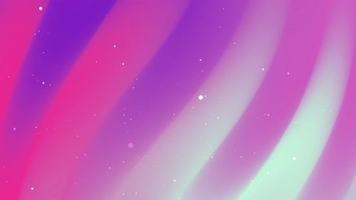 Dynamic Abstract Gradient Waves with Sparkling Light Particles