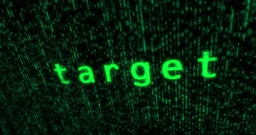Escriba texto de destino en la pantalla