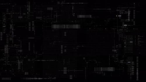 Futuristic Screen Display Data Matrix Simulation Background 22