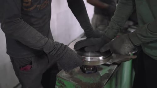 Belt sander to produce cookware