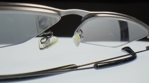 Lesebrille Nahaufnahme.