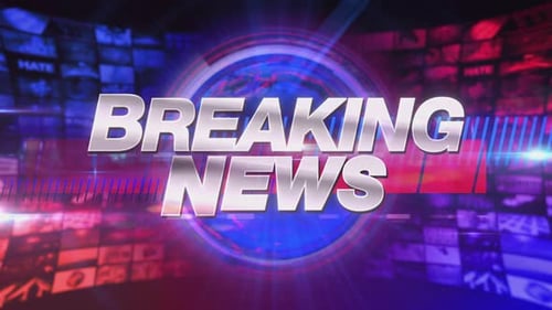 Dynamic Breaking News Intro with Rotating Earth Globe