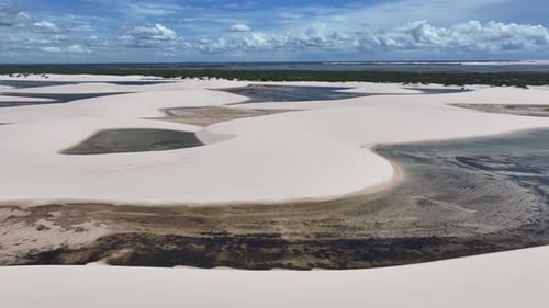Lencois Maranhenses At Santo Amaro In Maranhao Brazil Northeastern.