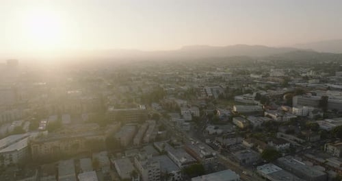 a city with many buildings