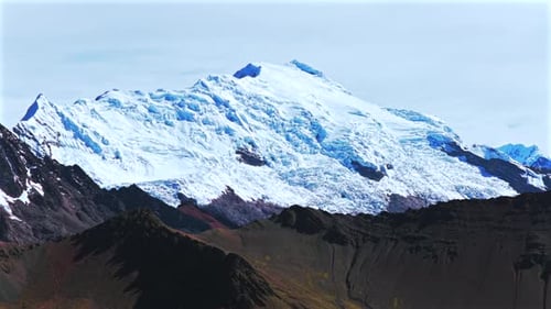 Andes péruviennes Glacier d'Ausangate Rainbow Mountain Vinicunca Pérou Glacial Nevado Auzangate