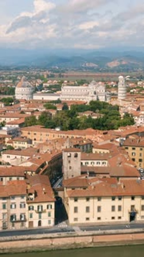 Aerial View of Pisa