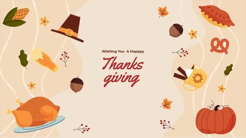 Thanksgiving Wish Animation