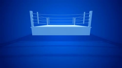 Boxing Arena 90 Degree Angle Pivoting