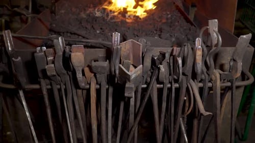 Blacksmith Metal Forging in 4k