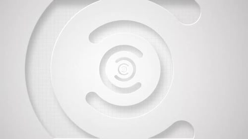 Modern Abstract Concentric Circles Seamless Loop Background