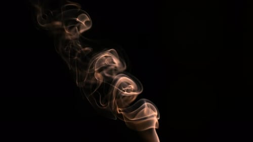 Slow motion smoke