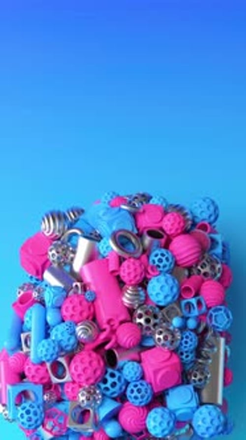 Animation of Geometric Shapes in Motion