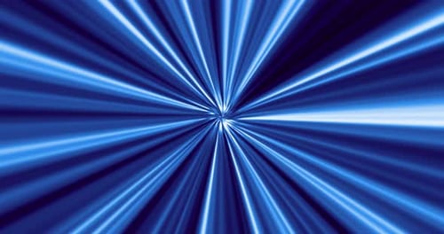 Warp tunnel wormhole moving in hyperspace, abstract blue energy vortex flying. Wormhole