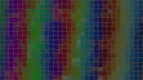 Roman tile animation transition polygon background