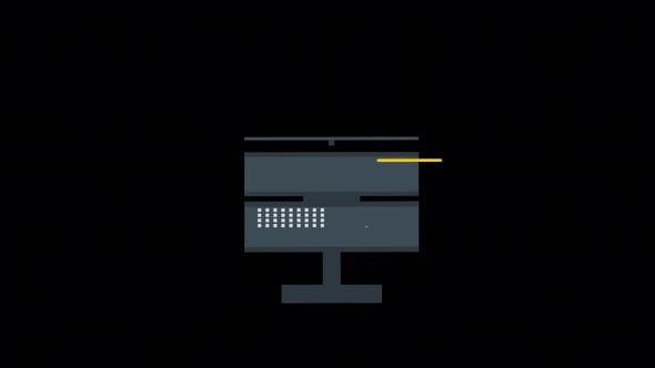 Animated Data Encryption With Alpha, Elements Motion Graphics ft ...