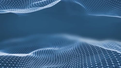 technology wave background video