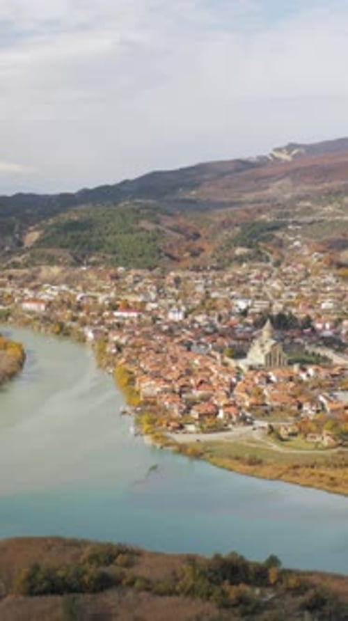 Mtskheta Georgia Top View Of
