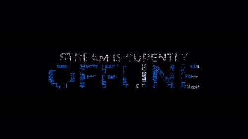 Stream Is Currently Offline Animated Screens For Stream Glitch Cyberpunk Alpha Channel