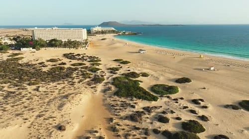 Scenic Beach and Resort Aerial View