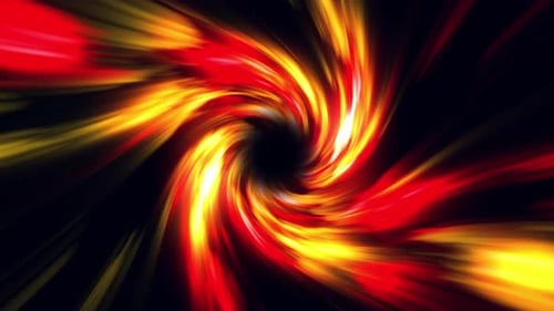 Abstract magical hypnotic energy space tunnel vortex shape.