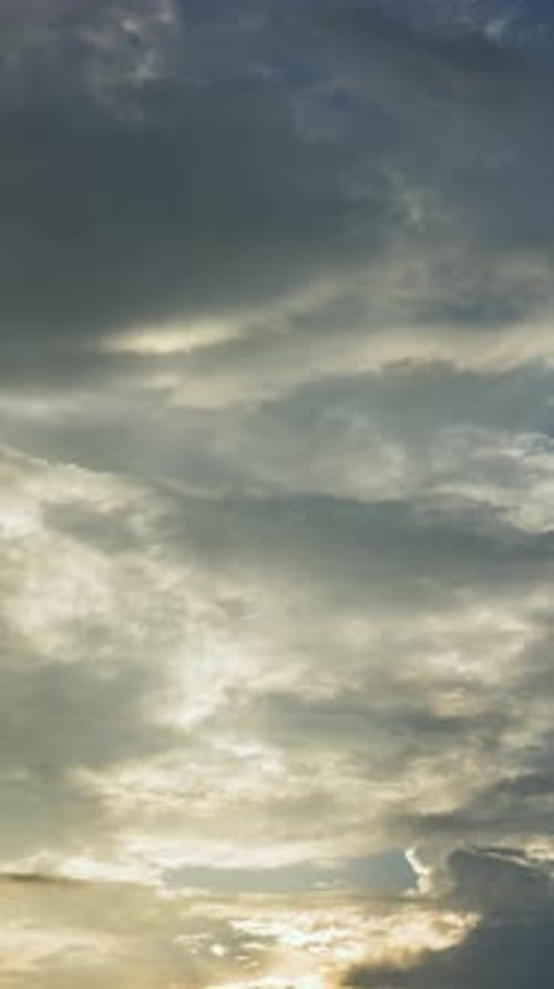 Majestic Sky with Clouds Time-Lapse