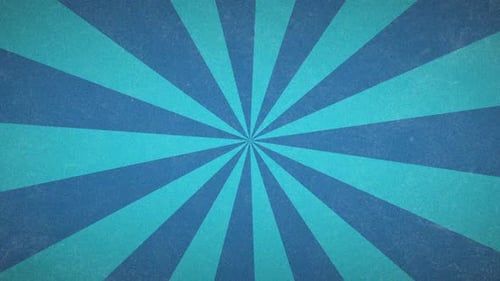 Blue Sunburst Retro-Hintergrundanimation