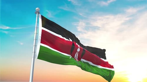 Kenya Flag