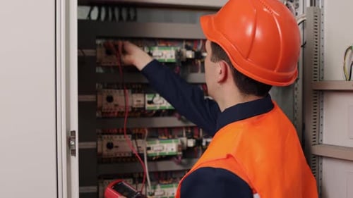 Multimeter Testing Factory Maintenance Voltage Testing