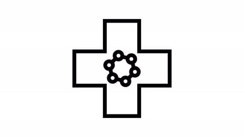 medical line icon animation