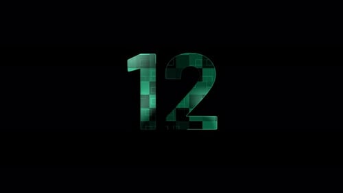 12 Number Animation Technology