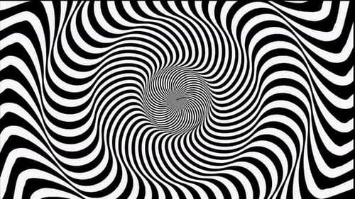 Black and White Abstract Background Video