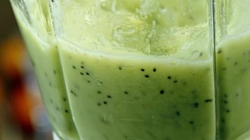 Making Fruit Smoothie