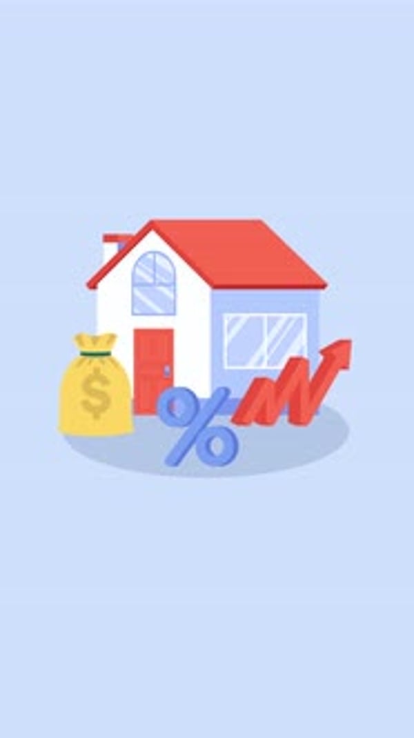 3D Increasing Interest Rates Graph Animation | Alpha Loop, Elements ...