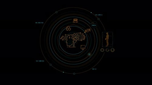 Animierte Infografiken zum Einsatz künstlicher Intelligenz