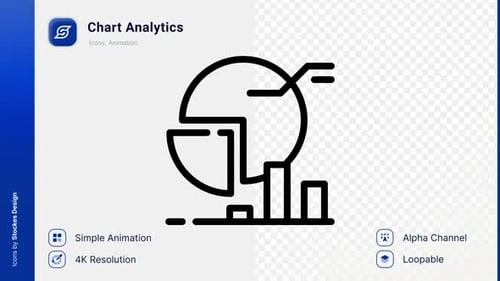 Animation Chart Analytics Icon