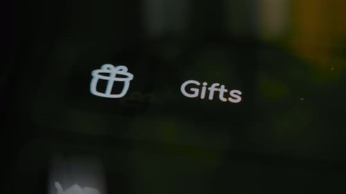 Categoria de presentes no aplicativo Expense Tracker