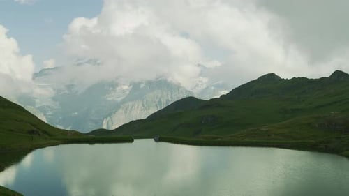 Lake at Grindelwald First, Switzerland