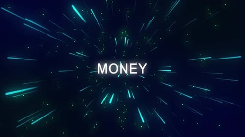 Money Text Animation