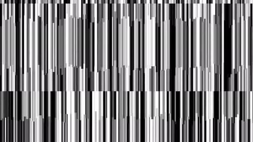 Dynamic Abstract Glitch Art Vertical Lines Digital Data Background Loop