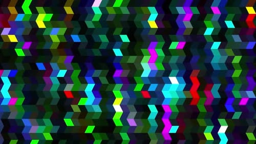 Bunter abstrakter Vj Loop Hintergrund V3